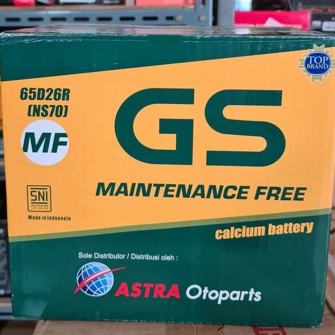 Aki Mobil Mitsubishi Lancer GS Astra NS70 MF Aki kering
