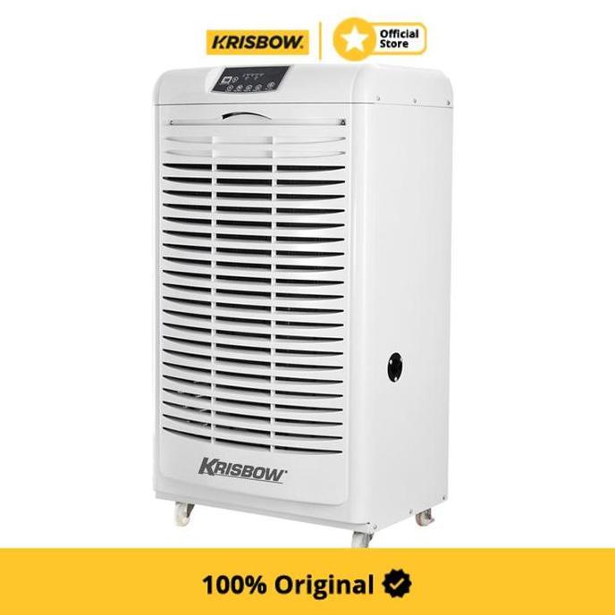 Krisbow Dehumidifier Swivel Wheel 105 Ltr - Penghilang Kelembaban dengan Kapasitas 105 Liter/Hari