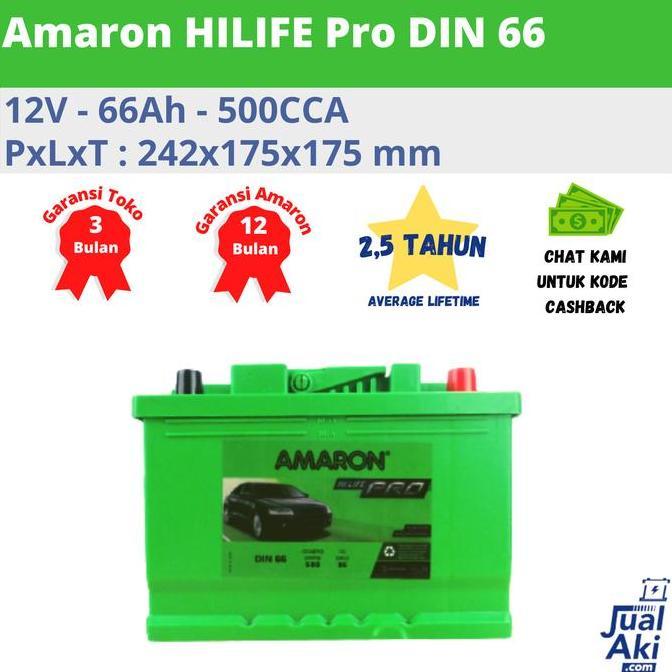 DIN 66 / 555-59 12V 66Ah