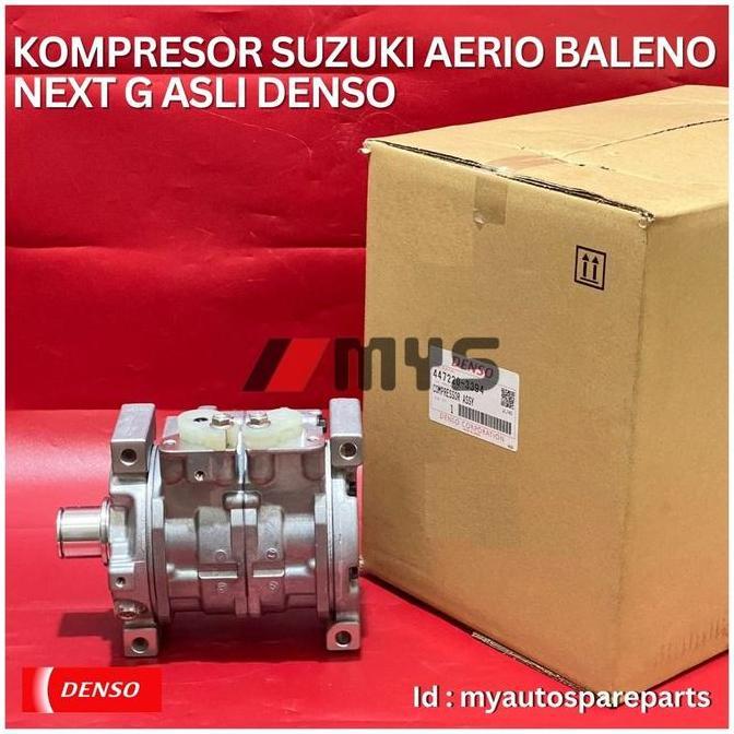 KOMPRESOR AC Mobil SUZUKI Aerio Baleno NEXT G COMPRESSOR ASLI DENSO