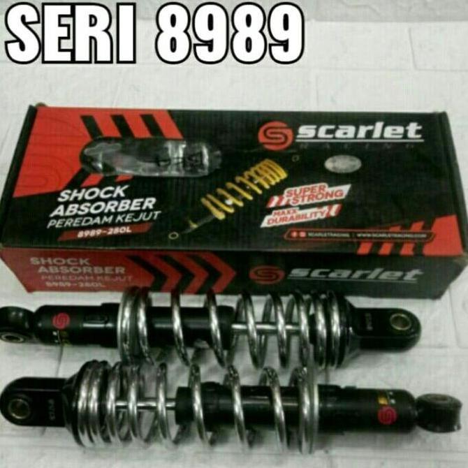 SHOCKBREAKER SHOCK ABSORBER BLKG 340/360 MM ORIGINAL SCARLET SERI 8989