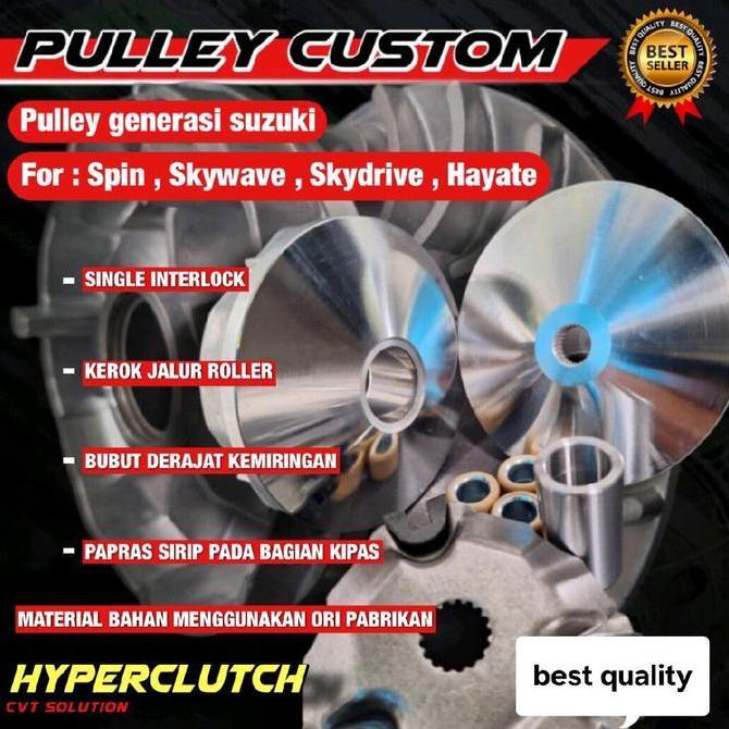 Pulley Custom Suzuki Spin, Skywave, Skydrive, Hayate