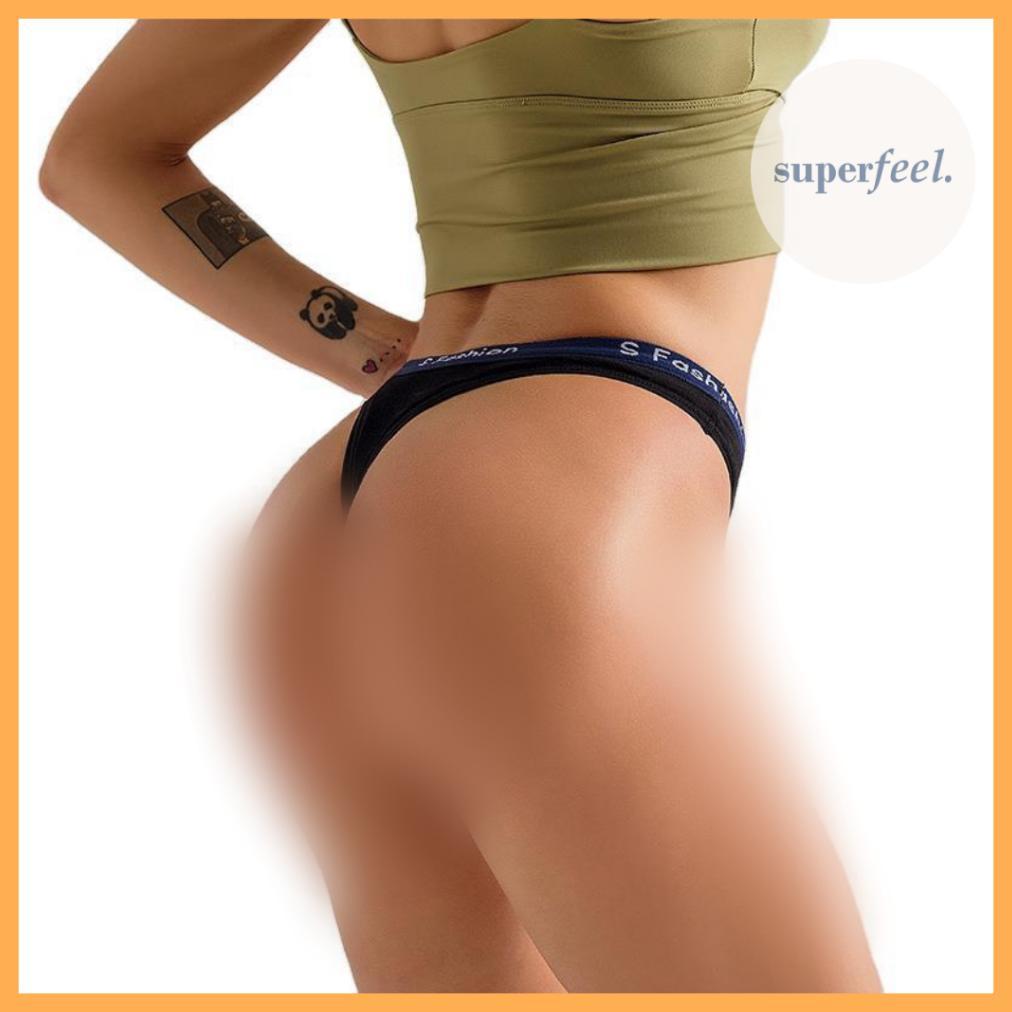 TERBARU SFL CELANA DALAM SEKSI THONG CD WANITA G STRING KATUN COTTON ANTI BAU GATAL KOLOR CANGCUT SE