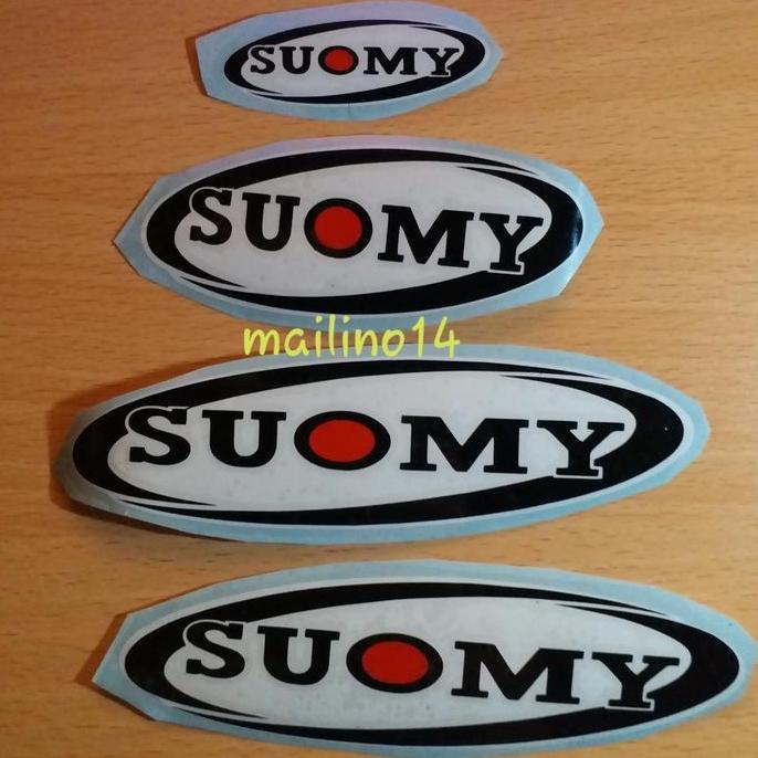 Promo Stiker Suomy 1 Set Logo Helm Cod