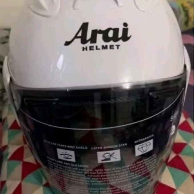 Promo Sticker Helm Arai 1 Set Sticker Helm Arai Cod