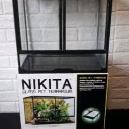 Nikita Aquarium Kandang Reptil Kura Tank Terarium