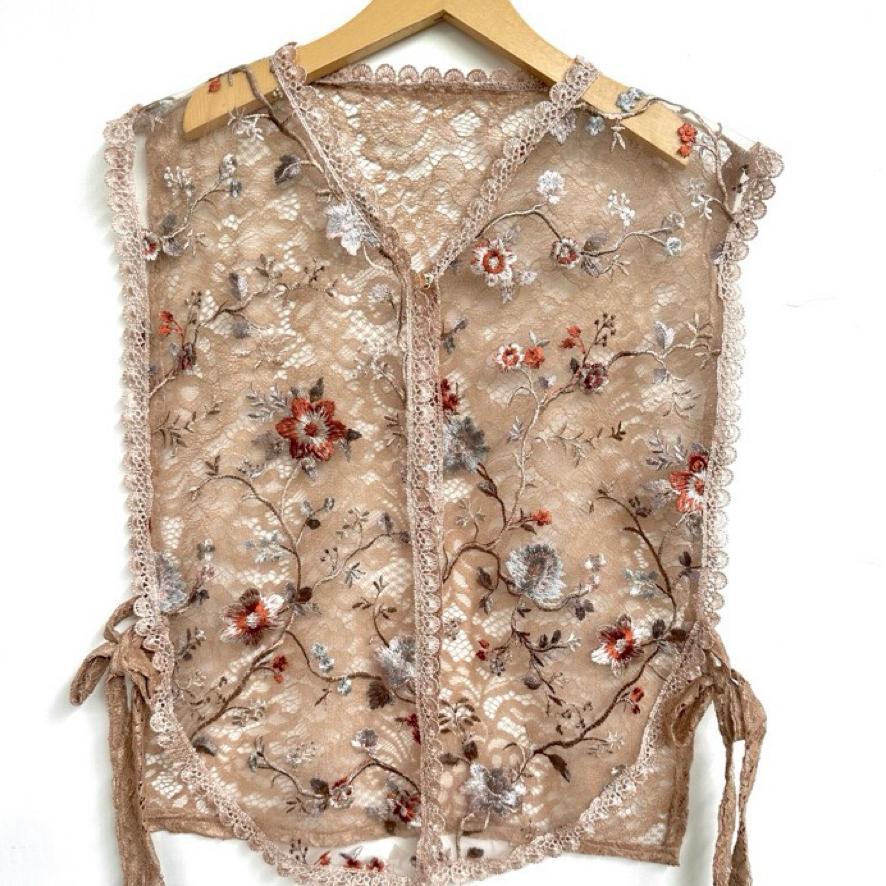 Outer Rompi Bahan Tile/Brukat Premium
