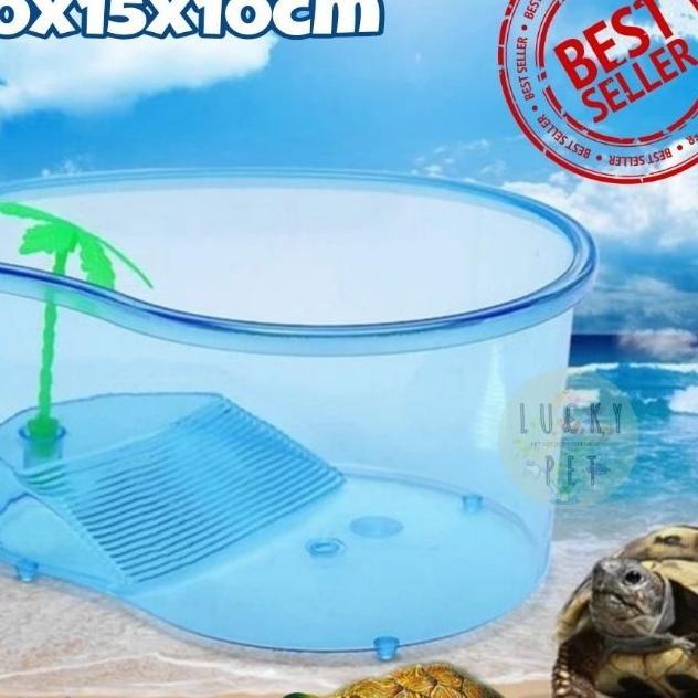 Aquarium Akuarium Kura Kura Air Brazil Kandang Wadah Tempat Bak Kura Kura Air Brazil Res Turtle Tank
