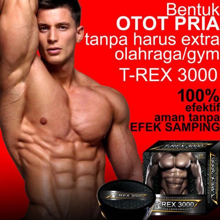 Trex Suplemen Pembentuk Otot Tubuh Cepat