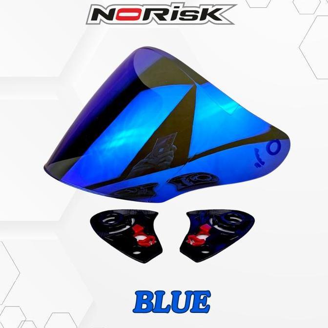 Kaca Helm G2 Optimax Visor Iridium Norisk Original SNI