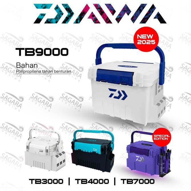 Box Pancing Original Daiwa Japan | Box Daiwa TB 3000 | 4000 | 4500 | 5000 | 7000 | 9000 Ready