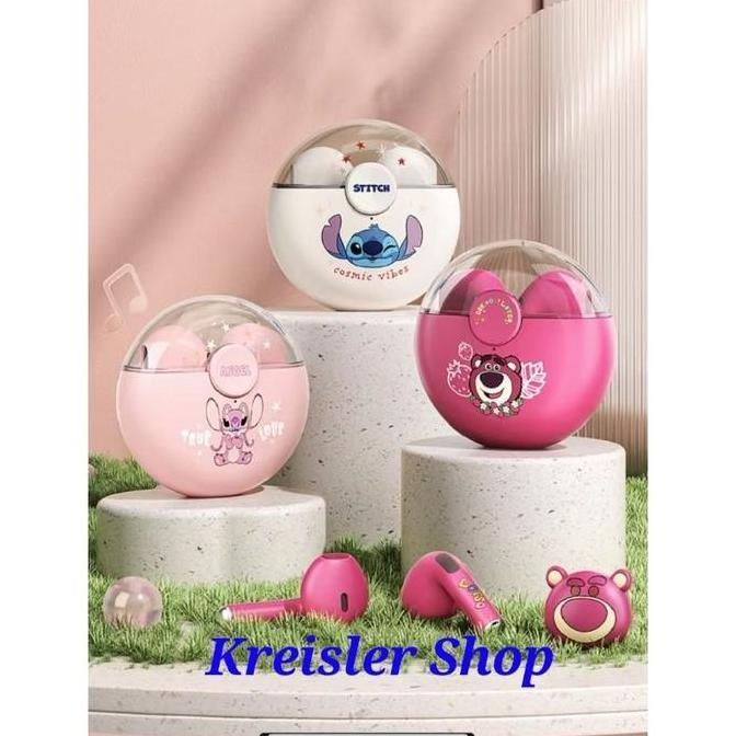 Best Seller TWS Disney headset bluetooth Disney Earphone disney tanpa kabel Berkualitas 100% origina