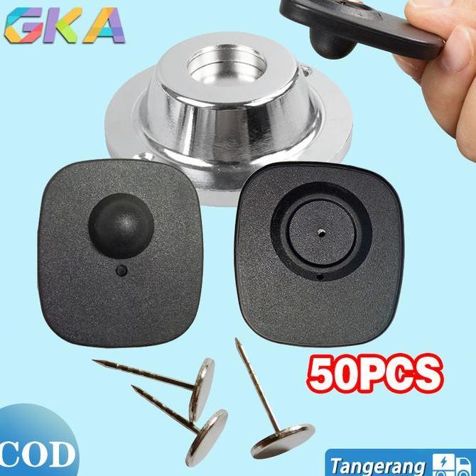 Sensor Baju Anti Pencurian Tag RF/Sensor Magnet Baju Tag RF 8.2 Mhz