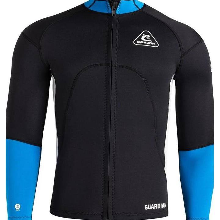 Cressi Neoprene jacket Guardian 2mm Pria & Wanita / Pakaian Snorkling Diving / Baju Selam 2mm / Paka