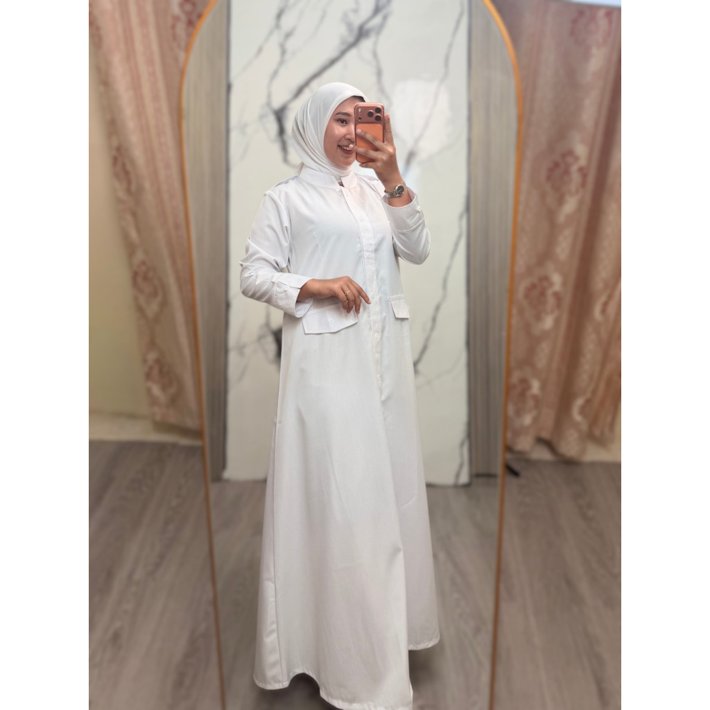 MCL label - free hijab MCL  label  Baju Pdh Wanita Gamis Pemda Seragam Kerja Kekinian || Busui frien