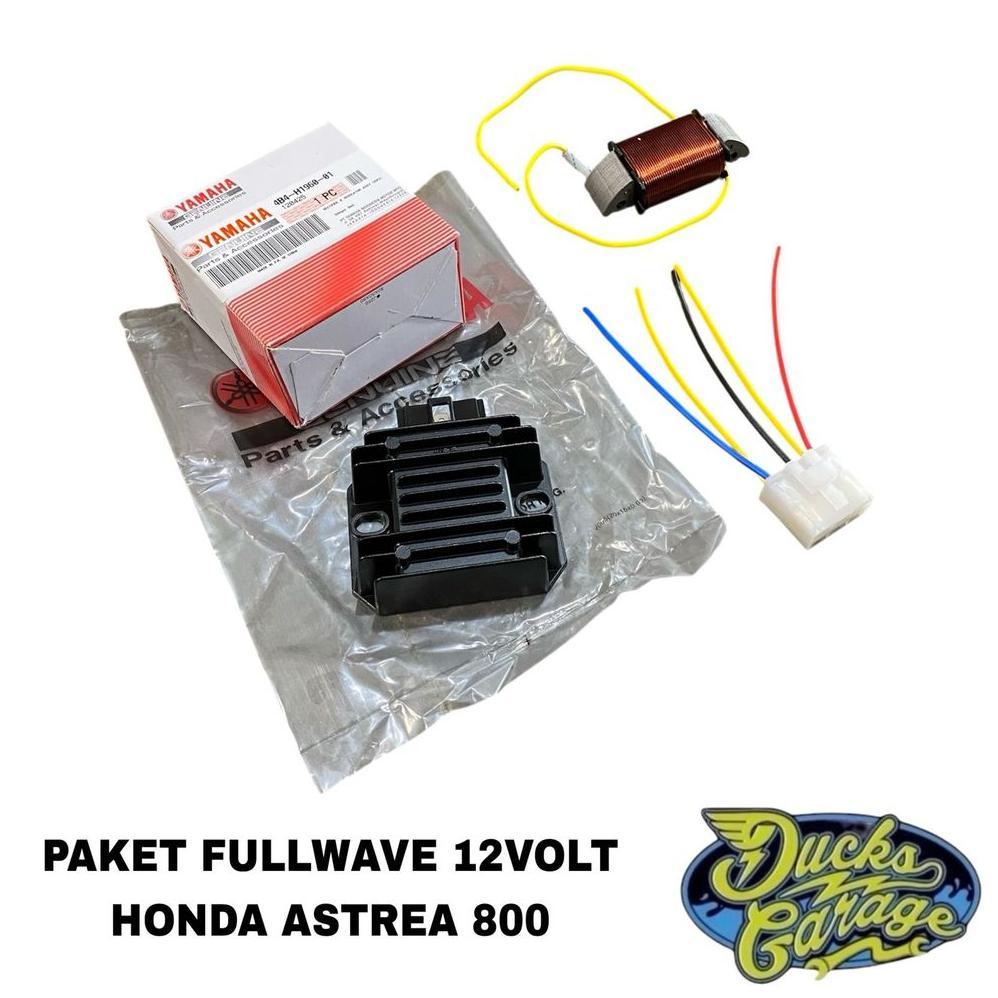 Paket Spull Spul Lampu Set Kiprok Nmax Original Pengapian Fullwave 12V Volt Honda Astrea 800 Asdap S
