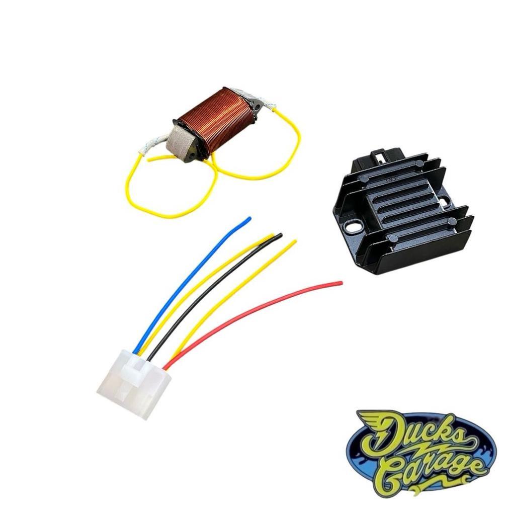Paket Spull Spul Lampu Set Kiprok Nmax Original Pengapian Fullwave 12 V Volt Spull Spul Spool Lampu 