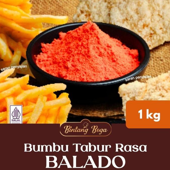 Pilihan - Bumbu Tabur Balado 1 Kg Ayam Taiwan | Balado Seasoning Taiwan Crispy