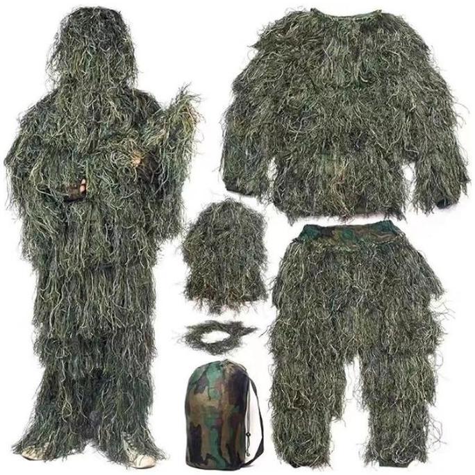 1 Set Ghillie Suit Baju Gili Camo Kostum Baju Karnaval Anak Dewasa