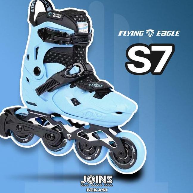 Sepatu Roda Inskate Anak Flying Eagle S7 Blue