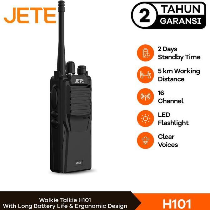 Ht Handy Talky 16 Channel H101 Jarak 5Km - Garansi 2Th Terbaru 