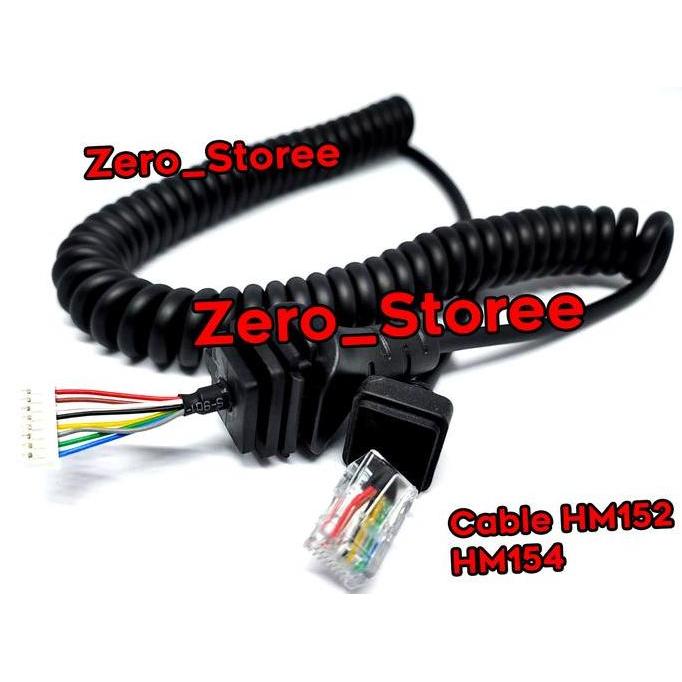 Kabel Mic Icom Hm152 Kabel Mig Hm-152 Kabel Mik Hm 152 Icom Spiral Terbaru 