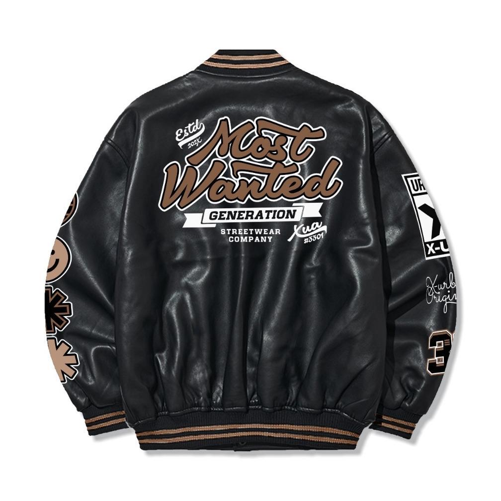 NEW X Urband Absolute Jaket Varsity Leather Sintetis A505