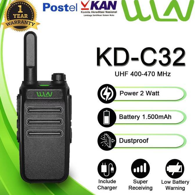 Ht Satuan Wln Kd-C32 Baterai 1500Mah Isi 1Pcs Terbaru 