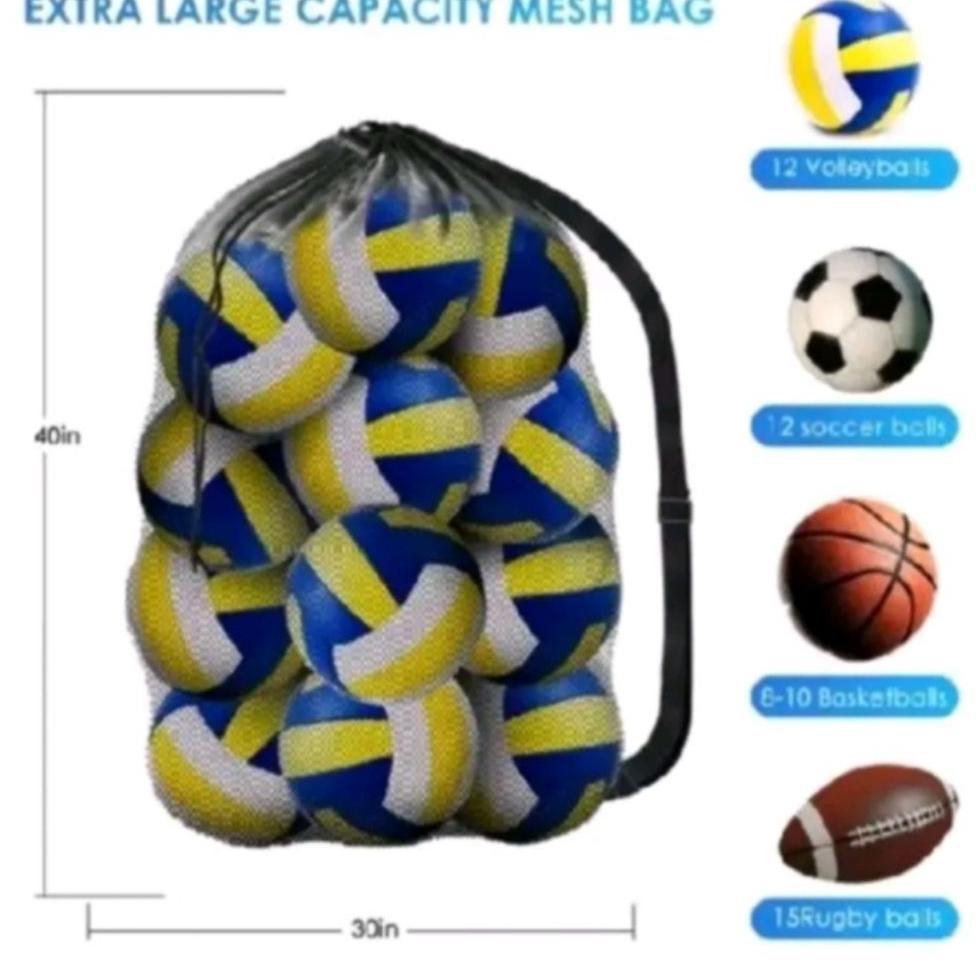 Tas Bola Sepak Tas Jaring Penyimpanan Bola Sepak Bola Olahraga