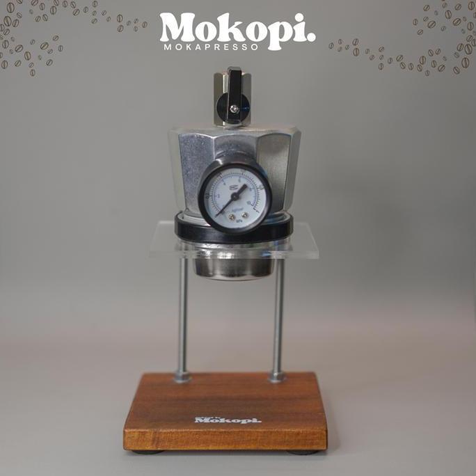 [Espresso maker] Mokapresso from Mokopi. pembuat espresso semi otomatis