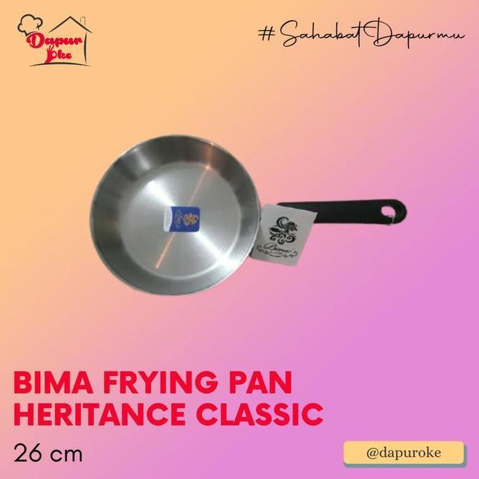 Bima Frying Pan 26 Cm Heritance Classic Terbaru 