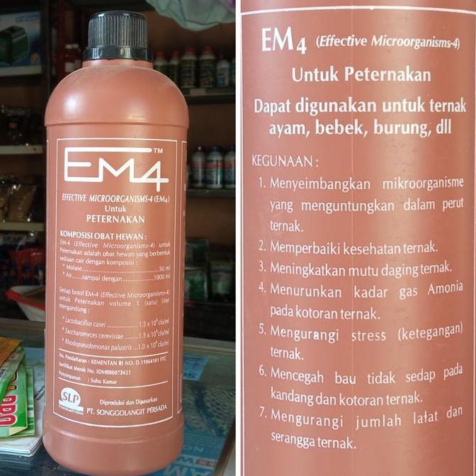 PROBIOTIK EM4 PETERNAKAN 1 LITER