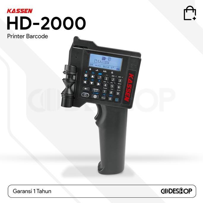 Kassen HD 2000 Printer Barcode Cetak Label Makanan