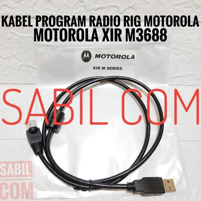 KABEL PROGRAM RADIO RIG MOTOROLA XIR M3688