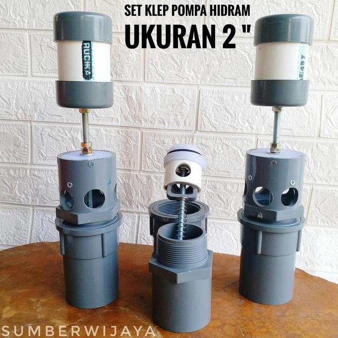 Termurah Pompa Hidram ( 2 Klep Buang 1 Klep Hantar)