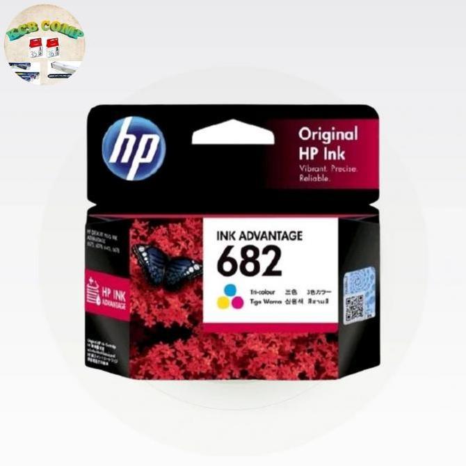 Tinta Hp 682 Color ( Warna ) Original Catridge 2775 2776