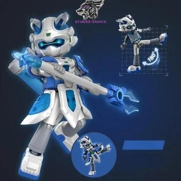 Promo BLOKEES 85018 Hero Infinity Armor 12 Ao Bing Battle Suit Version Model Kit BULUKE AoBing Disko