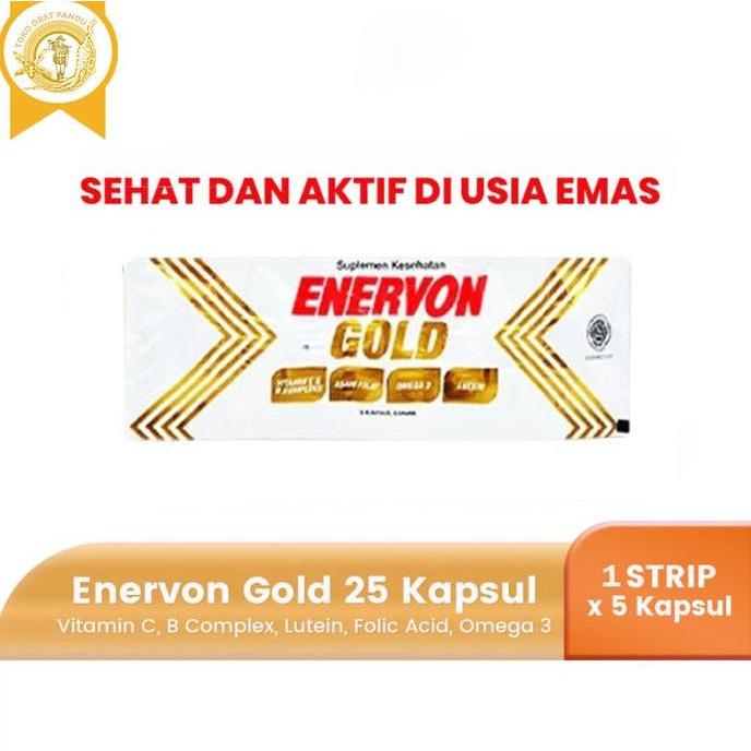 Enervon Gold (1 Strip) / Enervon C Gold Multivitamin 3