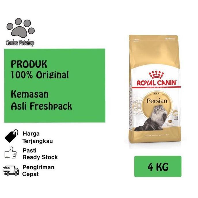 COD Royal Canin Persian Adult 4kg - Makanan Kucing Persia Dewasa