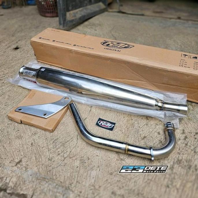 Knalpot corbi plor RAP leher 32.35 & 35