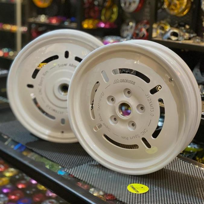 Velg Virtu Vintage Sport Justin Bieber White Limited Edition R12 Original Vespa Sprint Primavera S L