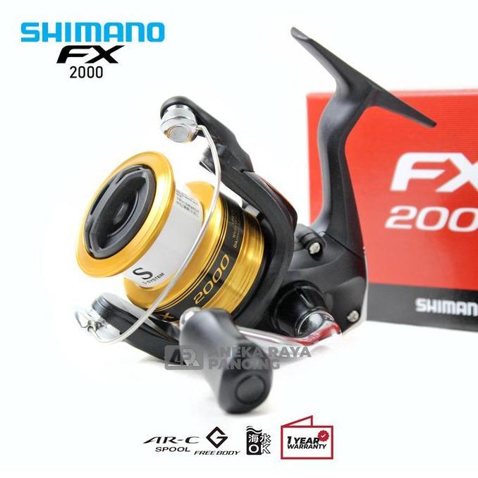 '' REEL SHIMANO 2019 FX | REEL SHIMANO TERMURAH | RIL SHIMANO KOLAM | RIL SHIMANO ORIGINAL *