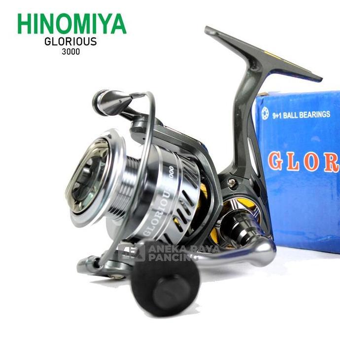 FYP REEL SPINNING HINOMIYA GLORIOUS 1000 - 3000 | ANEKA RAYA PANCING //
