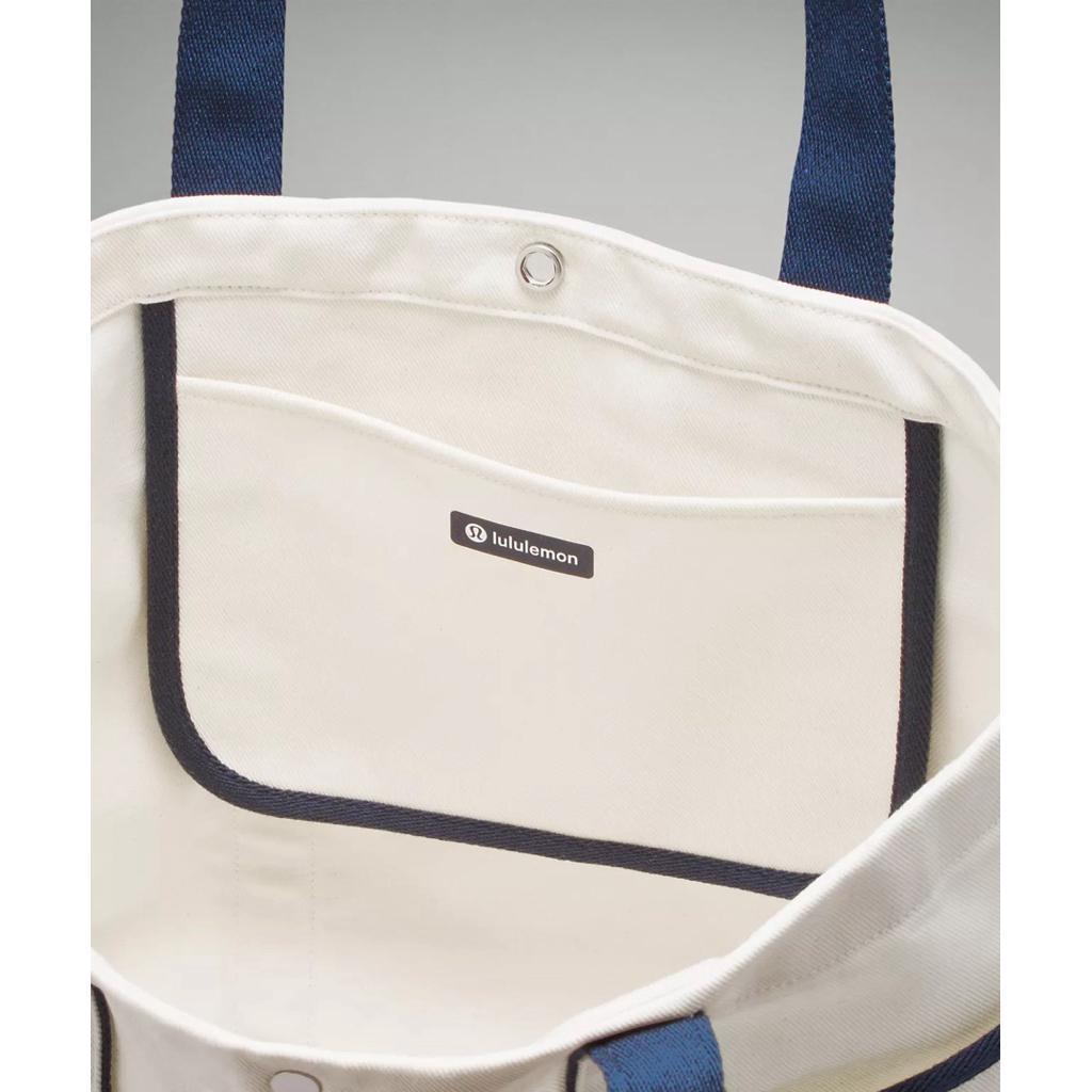 Po.Po.Yuk - (Ready Stock) Lululemon Daily Multi-Pocket Canvas Tote Bag 20L - Tas Kanvas Lululemon / 