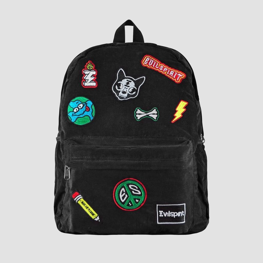 Evilspirit Tas Backpack - Haliyza Patch Black