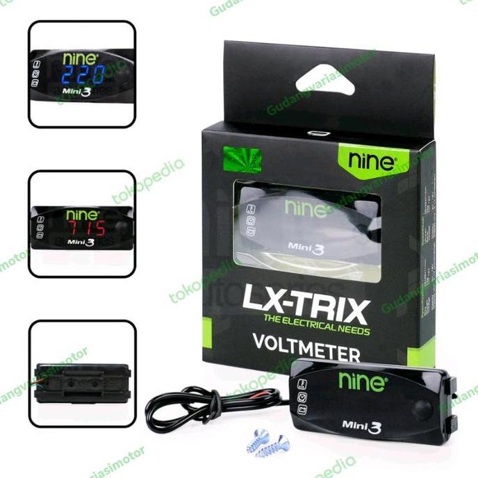 Promo voltmeter digital lx - trix nine v3 Diskon