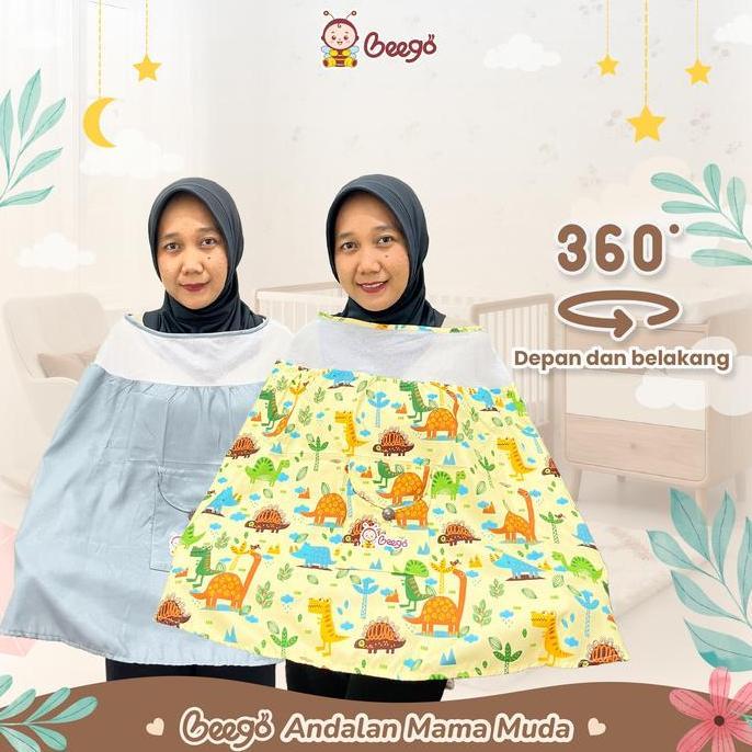 Beego Apron Menyusui - Beego Nursing Cover Apron Apron Menyusui