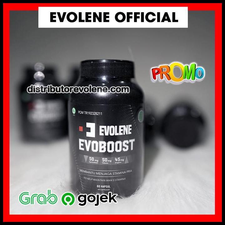 Terbaru Evolene Testolene Evoboost Evo Boost 30  Kapsul 60Kapsul Testosterone Testo Boost B Pom Hala