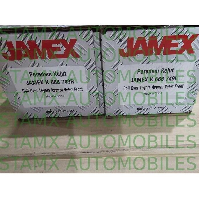 COILOVER ORINAL JAMEX Adjustable XENIA AVANZA VELOZ 2012-2 depan