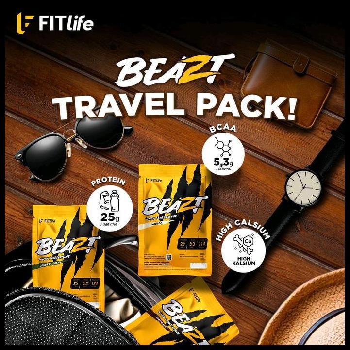 Terbaru Fitlife Beazt Sachetan Whey Concentrate Wpro Upgrade